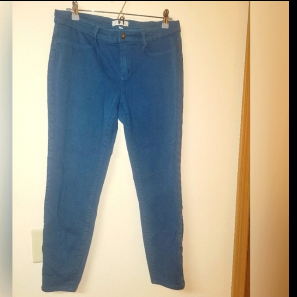 Lily Ryan Teal Diver Skinny Jeans